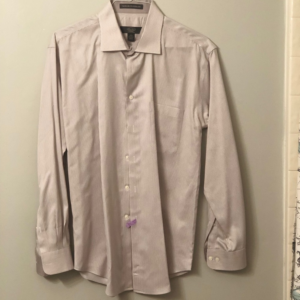 Men’s Striped Dress Shirt